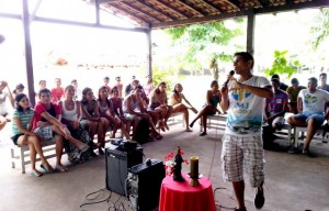 Wellingson Luis (Neno) no momento de formação.